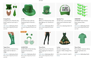 ST Patrick day accessories
