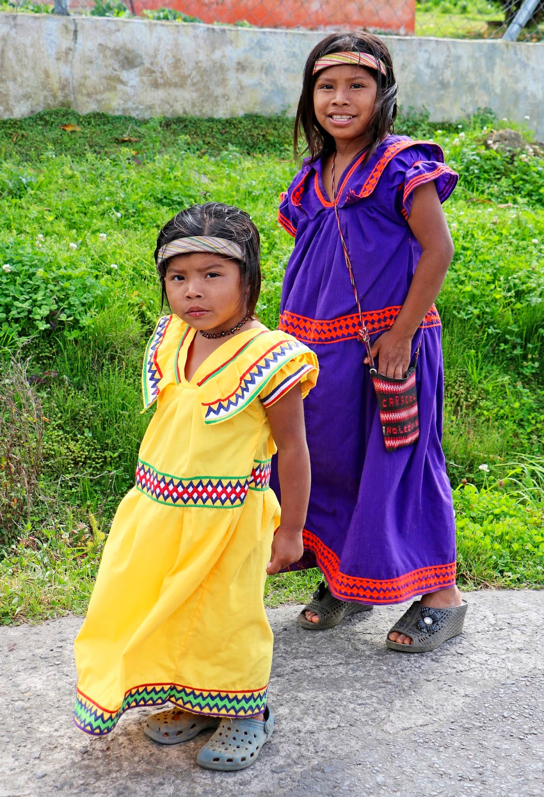 Boquete Indigenous locals at Chiriqui Panama