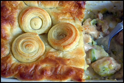 Chicken and Leek Pie 9