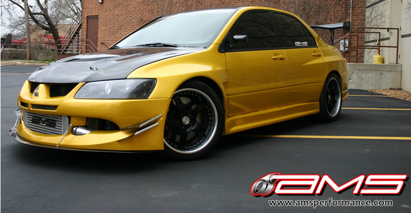 Intense Widebody Mitsubishi Evo 8 ready to attack the track in style