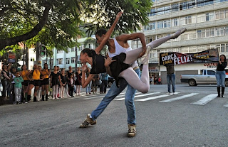 O ballet clássico foi uma das modalidades apresentadas