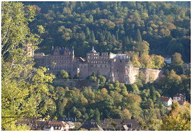 Castelo de Heidelberg visto do Philosophenweg