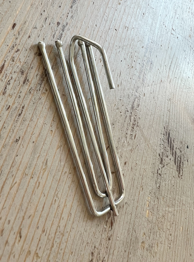 three pleats curtain hook