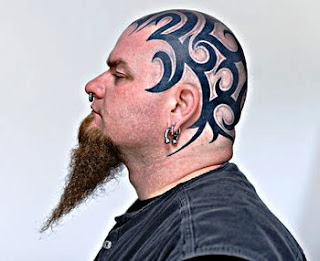 http://allaboutbodyart.blogspot.com/- baldy tattoo Tribal Tattoo beard wide best