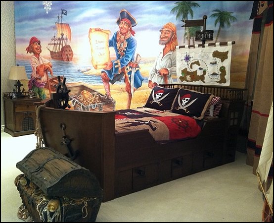 Decorating theme bedrooms - Maries Manor: pirate bedrooms - pirate ...