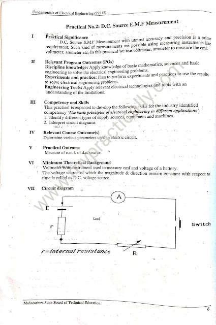 DC Source EMF Measurement