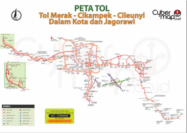 Top Ide 15+ Peta Pintu Tol Jakarta