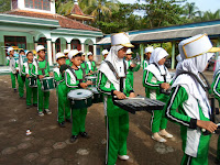 kegiatan rutin marching band MI Tambakreja Lakbok CIamis Jawa Barat