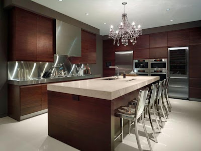 Contemporary kitchen interior