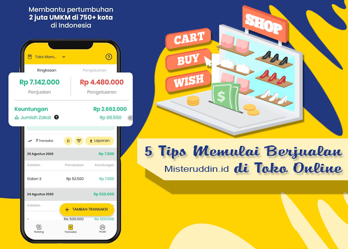 Tips Memulai Berjualan di Toko Online