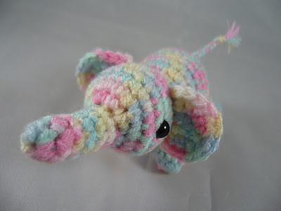 Amigurumi tiny elephant