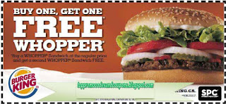 Free Printable Burger King Coupons