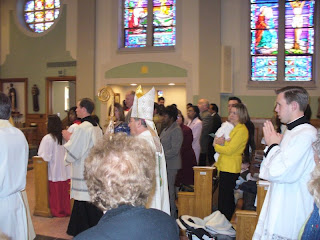 Bishop during Processional