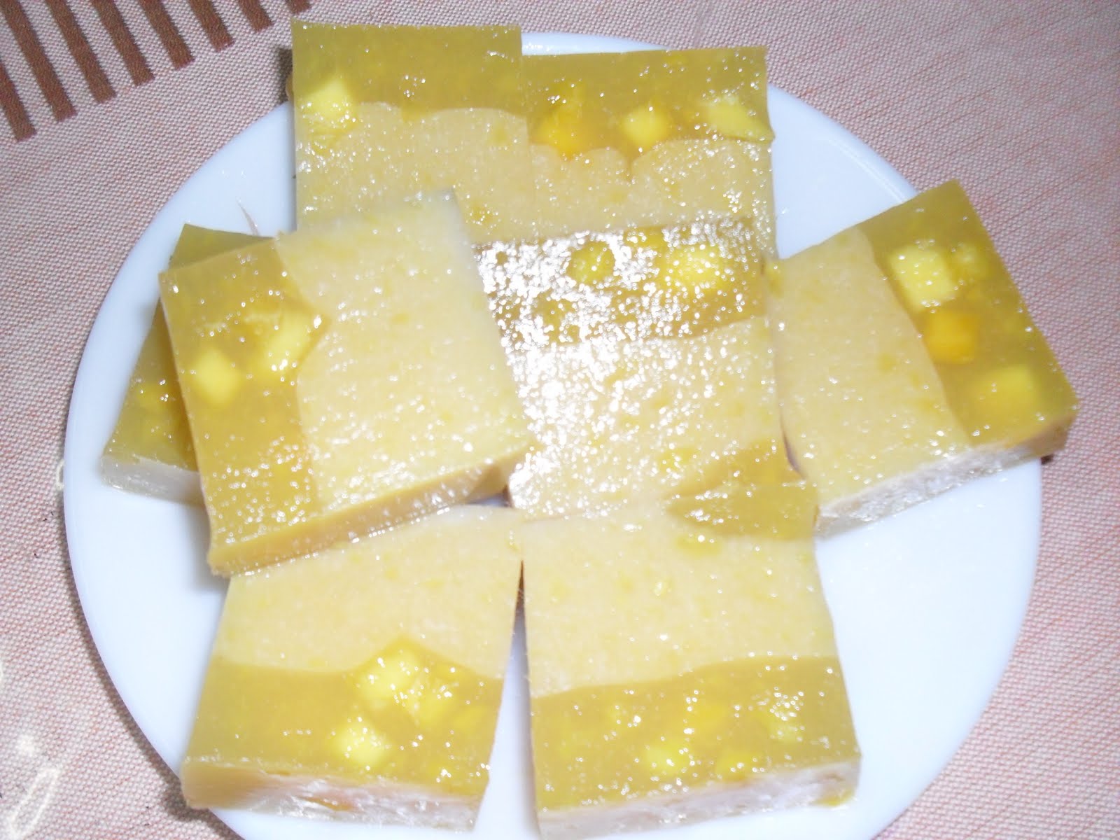 Sueda: puding mangga