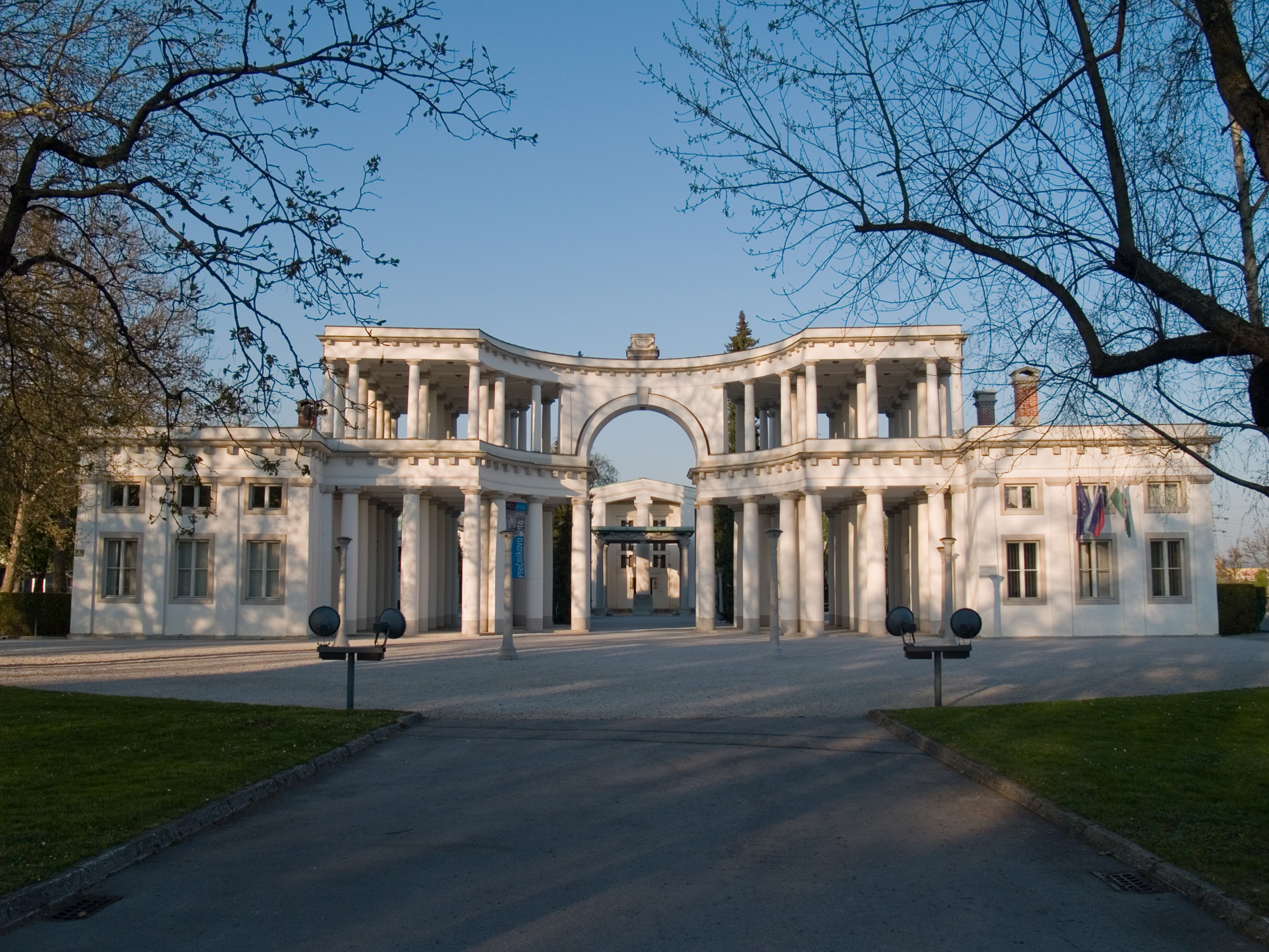 Žale Cemetery in Ljubljana