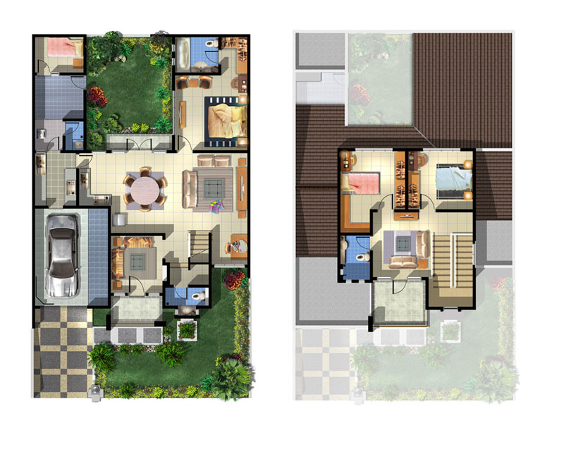  100  Contoh Foto Desain  Rumah  Minimalis  2  Lantai  2019 Terbaru