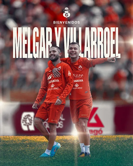 Carlos Antonio Melgar y Moisés Villaroel