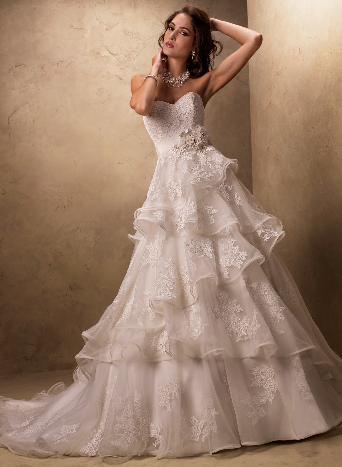 Blog of Wedding and Occasion Wear: 2014 Fairy Tale Wedding Dresses—To