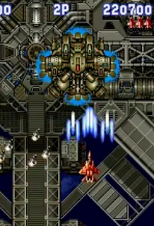 Escena de Aero Fighters (SNES).