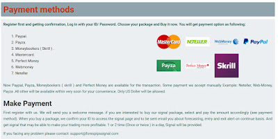 forex pips signal payment