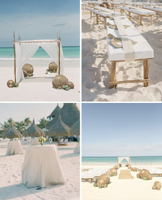 As we work on more beach theme wedding ideas for Brenda at PS Events 
