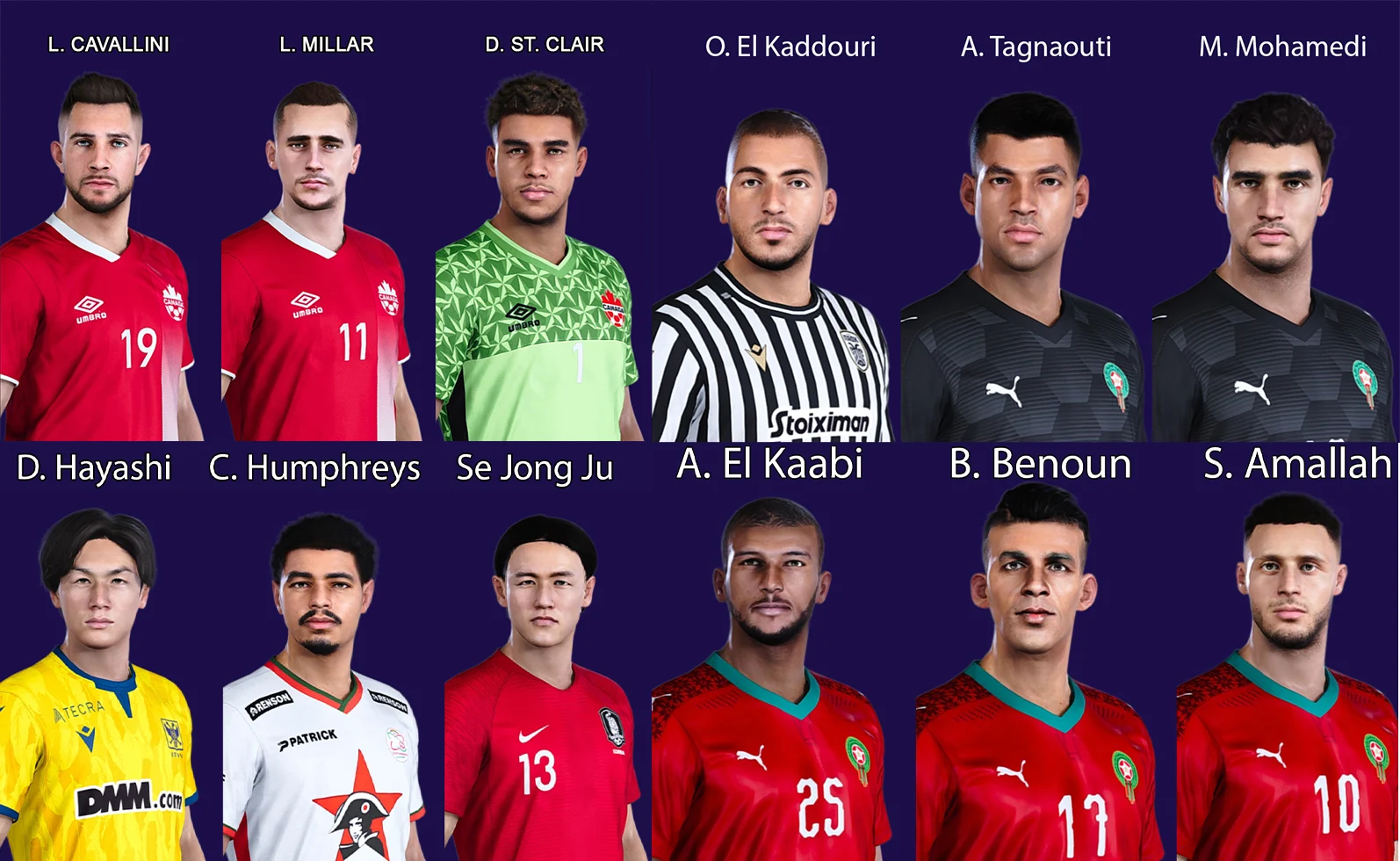 eFootball PES 2021 Faces by Pogoss