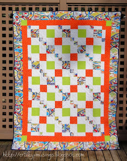 Spring Mystery Quilt, front view