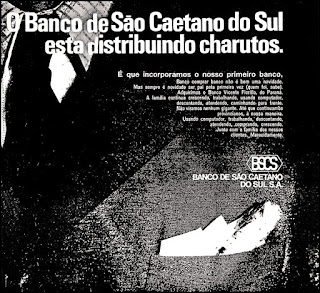São Caetano do Sul , Propaganda anos 70; História dos anos 70; Brazil in the 70s. Oswaldo Hernandez.