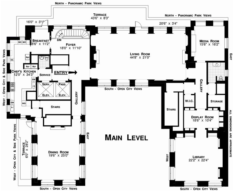 Real Estate Agent Property: More New York City Floor Plan ...