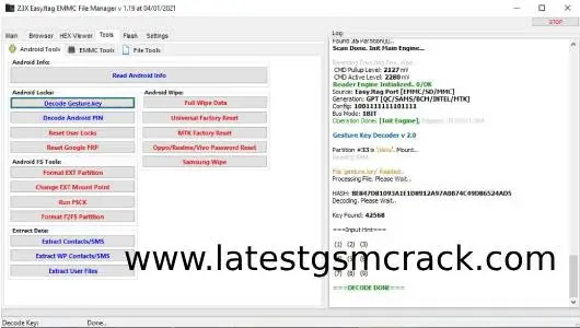 Z3X Easy J Tag EMMC File Manager V1.28