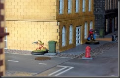 Corner clash
