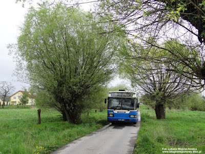 Scania CN113CLL, MPK Kraków, przejazd specjalny