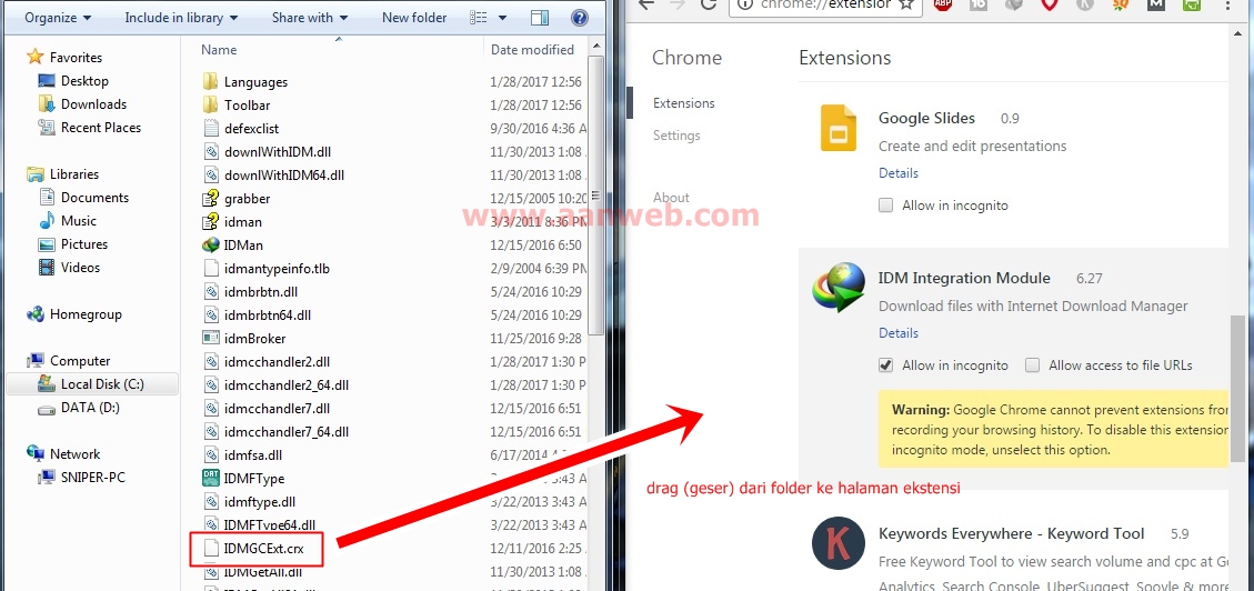 Begini Cara Menampilkan IDM di Chrome dengan Mudah Step-by ...