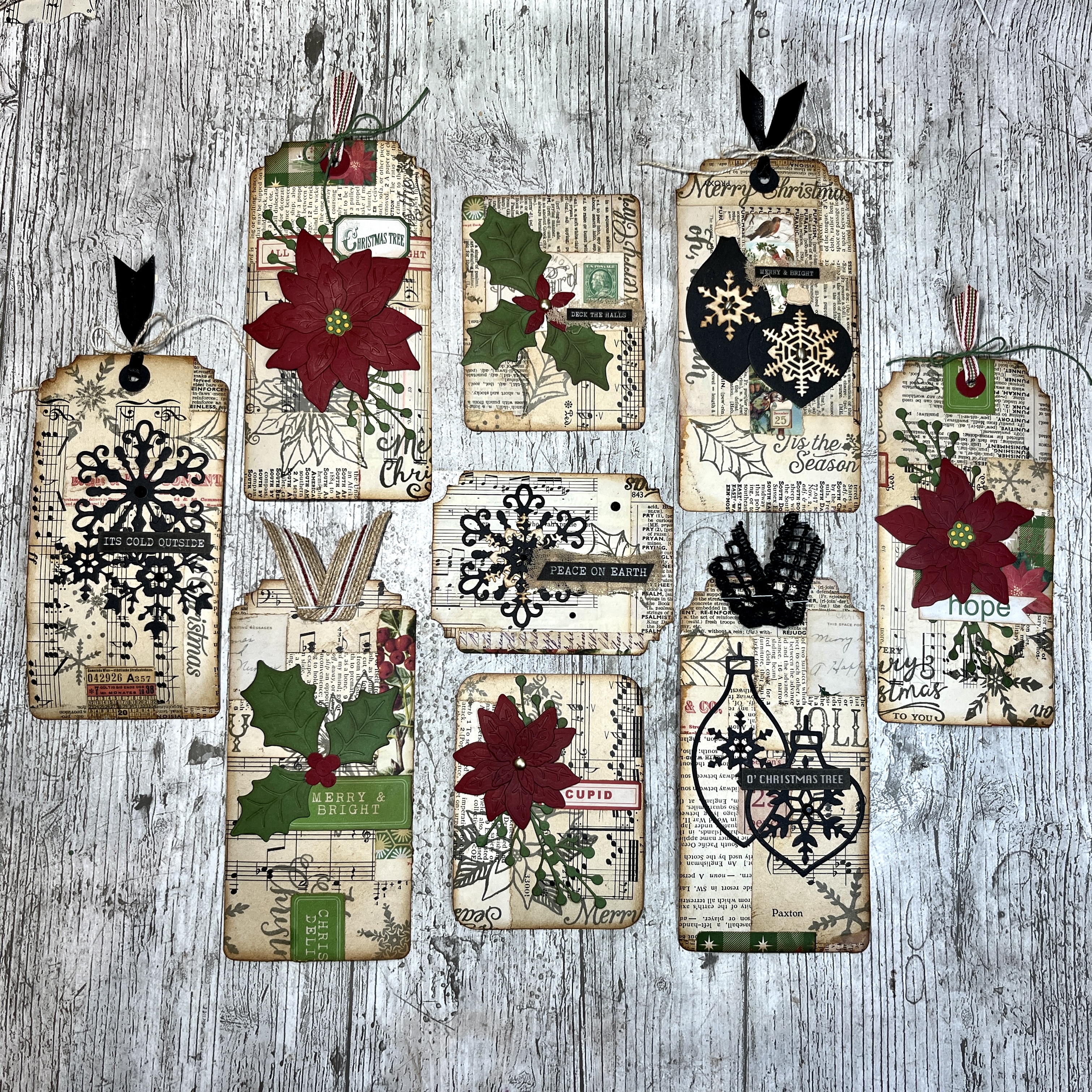 Nigezza Creates: Let's Make A Christmas Master Board & Create Tags