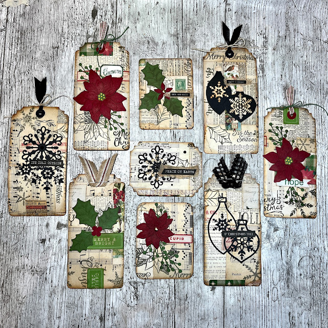 Let's Make A Christmas Master Board & Create Tags & Journaling Cards