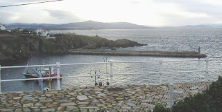 Tapia de Casariego, muelle atardecer