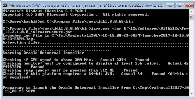 OBIEE 12C Installation