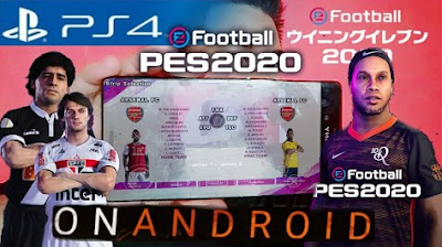 PES 2020 PPSSPP Camera PS4 Update 2019-2020