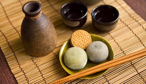 Bánh Mochi là một món ăn truyền thống trong các dịp lễ Tết của người Nhật