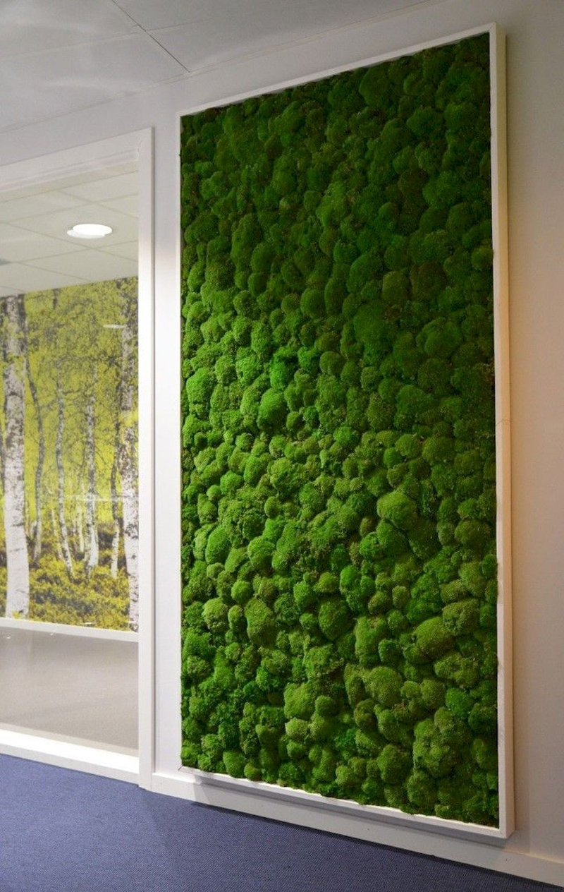Moss Tiles Are The Coolest Way To Bring The Outdoors Inside