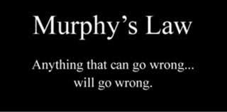 Murphy's Law, @vignetteswithmeaghan.blogspot.com