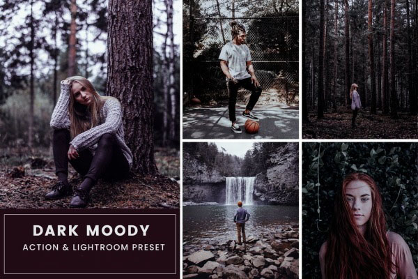  Dark Moody Action & Lightrom Presets