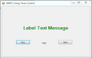 vb.net using timer control