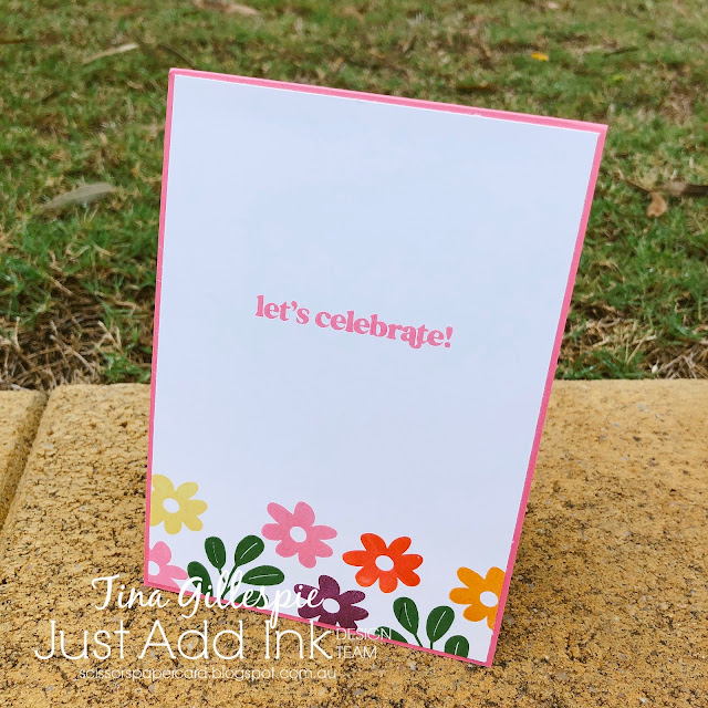 scissorspapercard, Stampin' Up!, Just Add Ink, Simply Fabulous, Stylish Shapes Dies