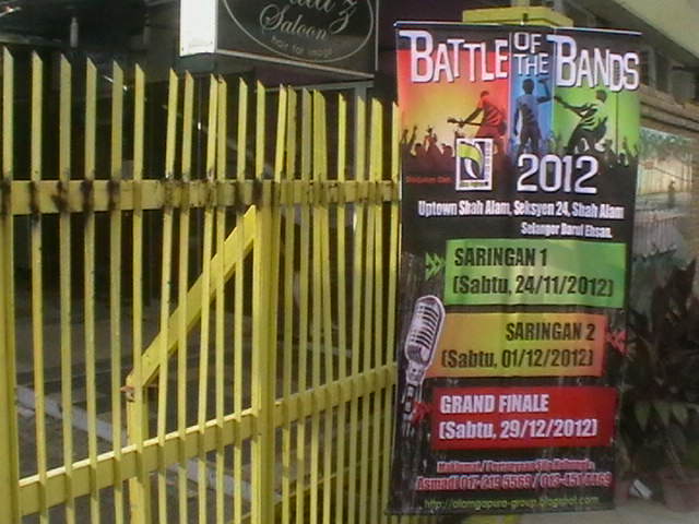 Alam Gapura Group Sekitar Saringan 1 Alam Gapura Battle Of The Bands Uptown Shah Alam Sabtu 24 11 2012