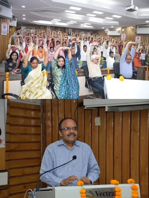 Successful Completion of Workshop on Health & Wellness through YOGA at VMMC & Safdarjung Hospital Focused on Integrating Yoga into Medical Practice