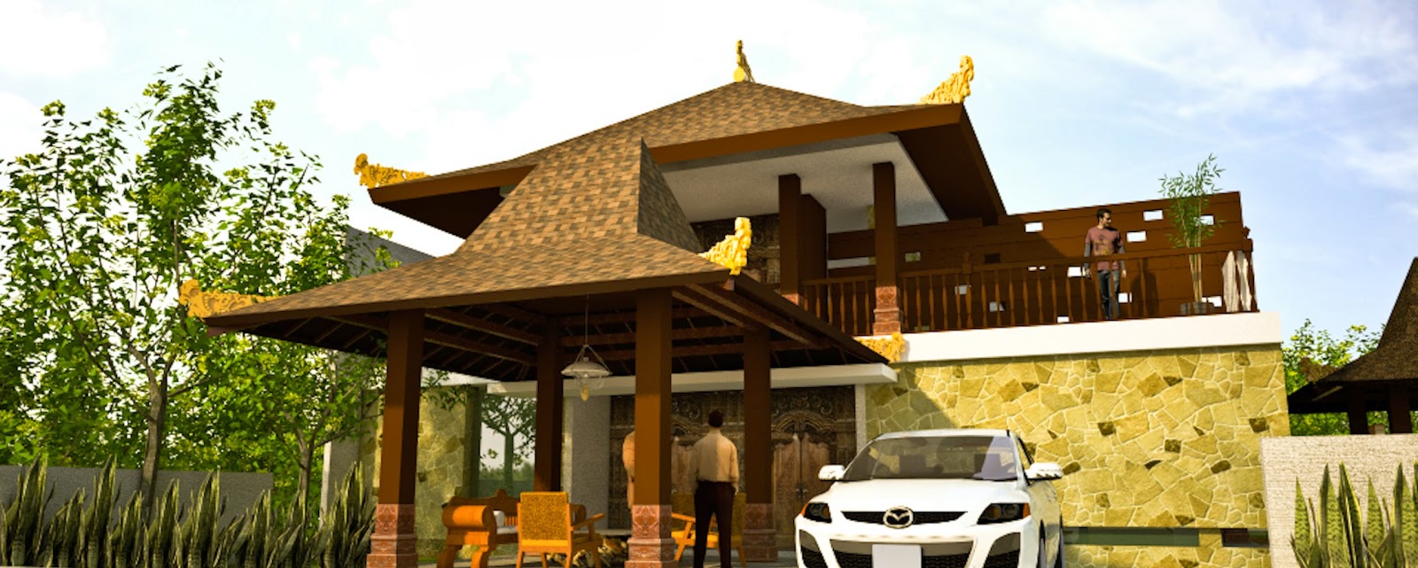 Arsitek IMAjinasi RUmah Studio: RUMAH JOGLO PENDOPO MODERN