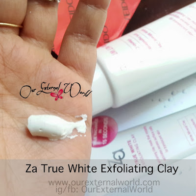 Za True White Exfoliating Clay Review, shiseido, top indian beauty blog