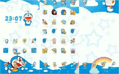 Download Tema Doraemon Untuk Hp Android Oppo Vivo Xiaomi Samsung