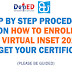 Step by Step Procedure on How to Enroll in Virtual INSET 2021 and claim your certificates